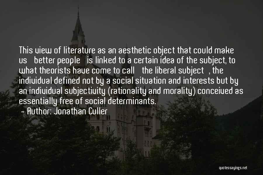 Jonathan Culler Quotes 1777743