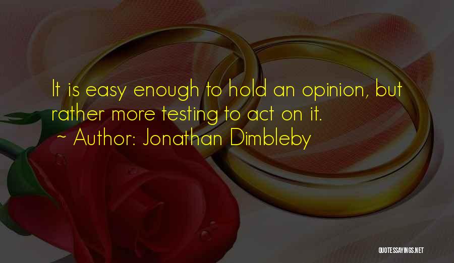 Jonathan Dimbleby Quotes 251416