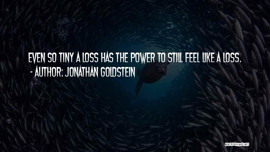Jonathan Goldstein Quotes 212712