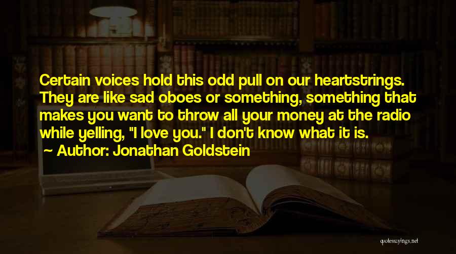 Jonathan Goldstein Quotes 2128503