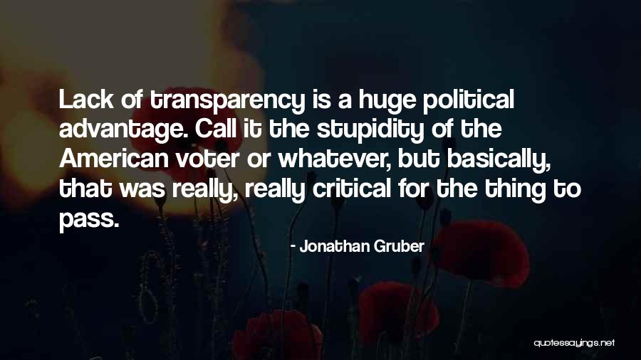 Jonathan Gruber Quotes 1527128