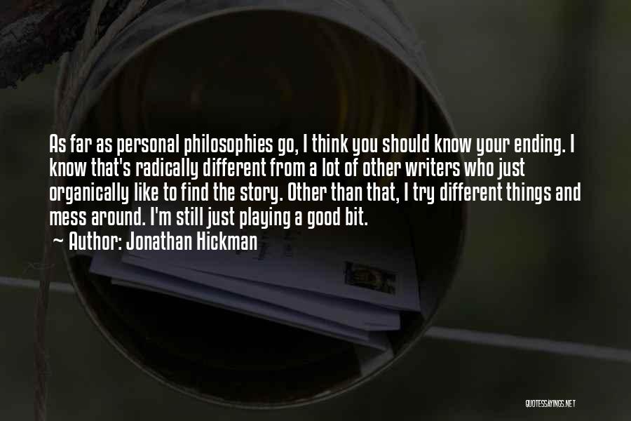 Jonathan Hickman Quotes 1150045