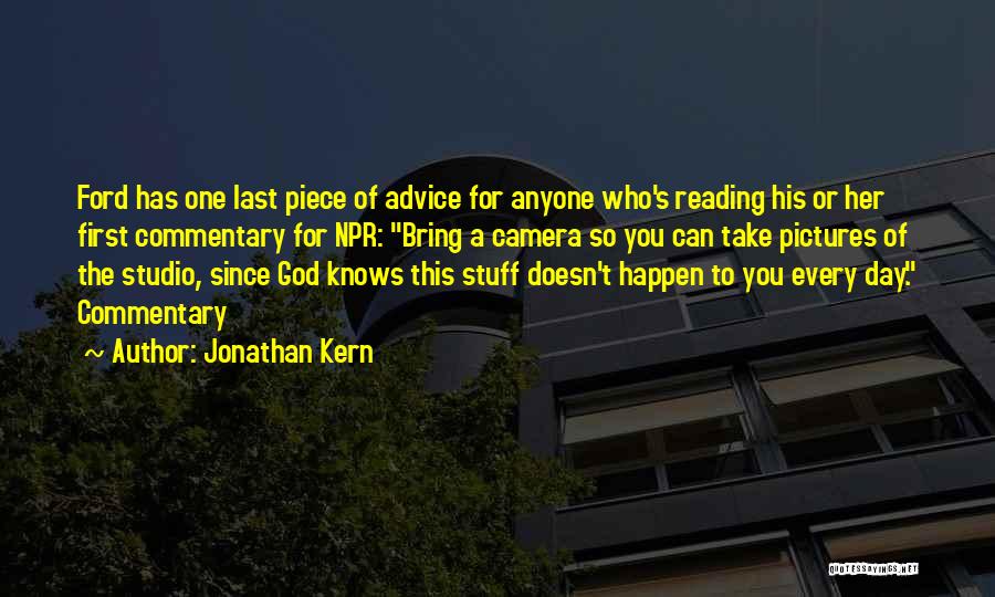 Jonathan Kern Quotes 1377680