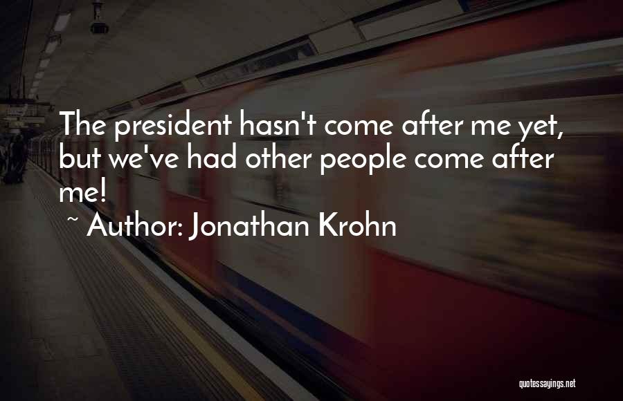 Jonathan Krohn Quotes 1579140