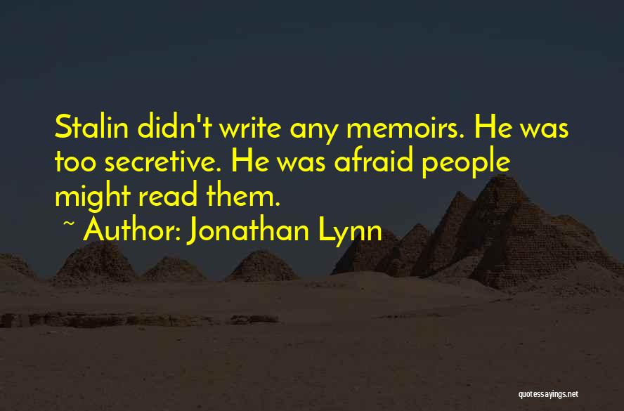 Jonathan Lynn Quotes 1757671