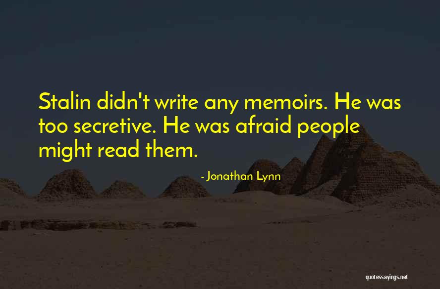 Jonathan Lynn Quotes 1757671