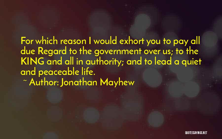 Jonathan Mayhew Quotes 688983