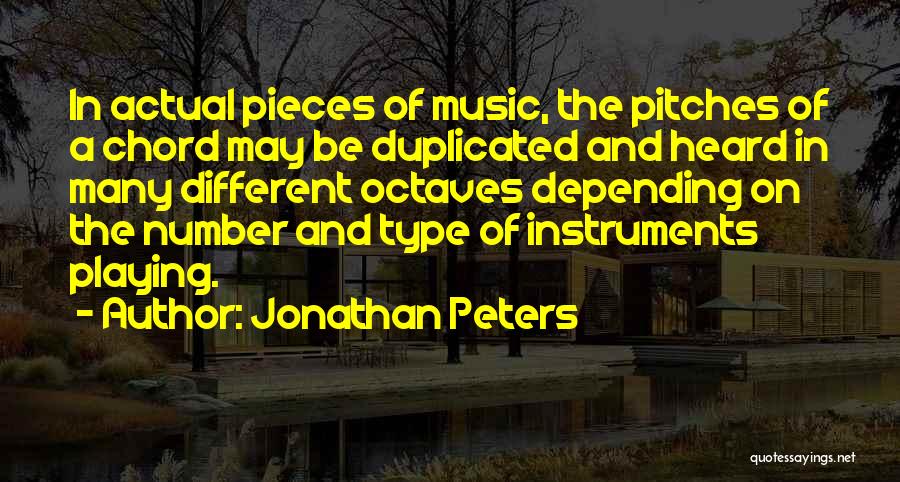 Jonathan Peters Quotes 1212002