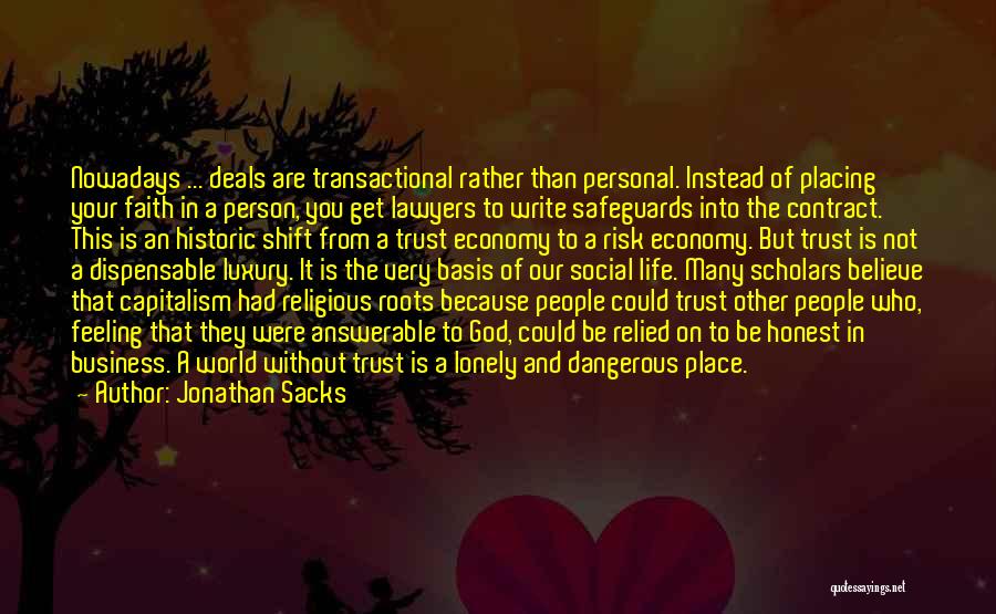 Jonathan Sacks Quotes 290543