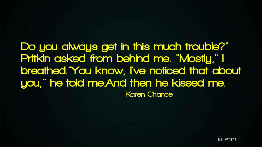 Jongeren Leeftijdscategorie Quotes By Karen Chance Jongeren Leeftijdscategorie Quotes By Karen Chance