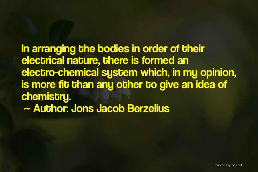 Jons Jacob Berzelius Quotes 1434933
