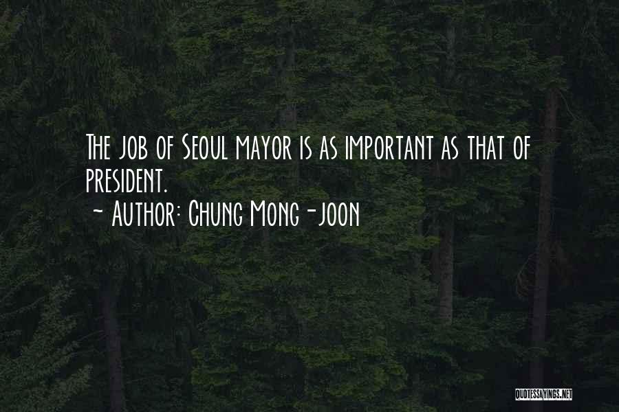 Joon Quotes By Chung Mong-joon