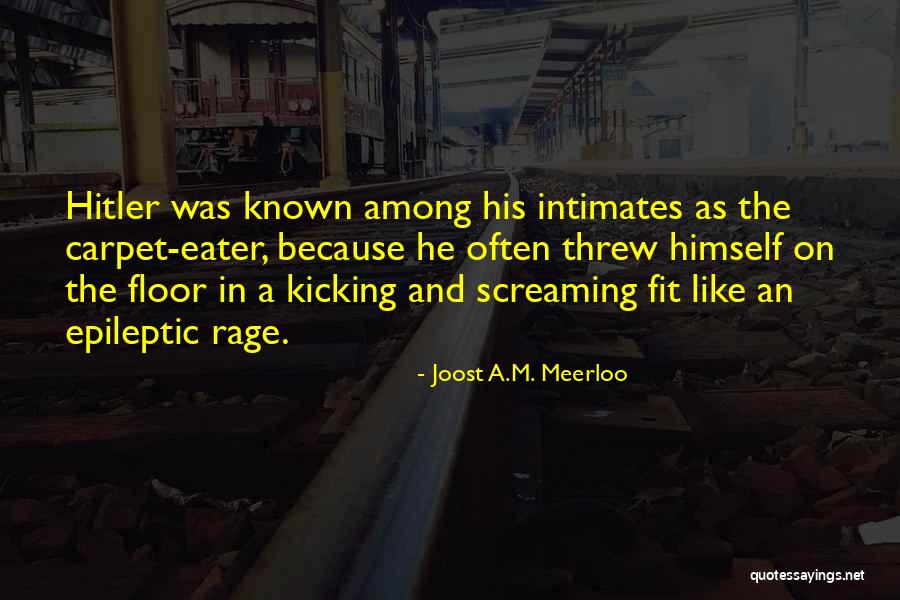 Joost A.M. Meerloo Quotes 225137 Joost A.M. Meerloo Quotes 225137