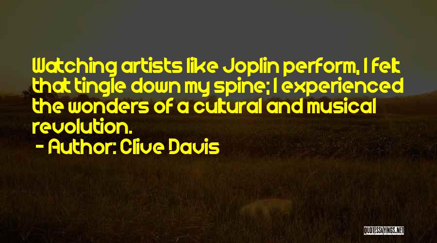 Joplin Quotes By Clive Davis