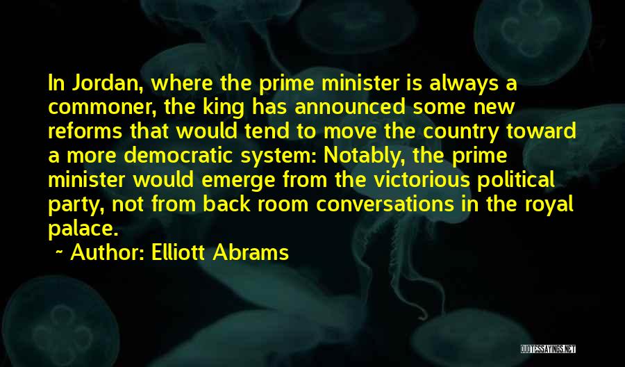 Jordan Country Quotes By Elliott Abrams