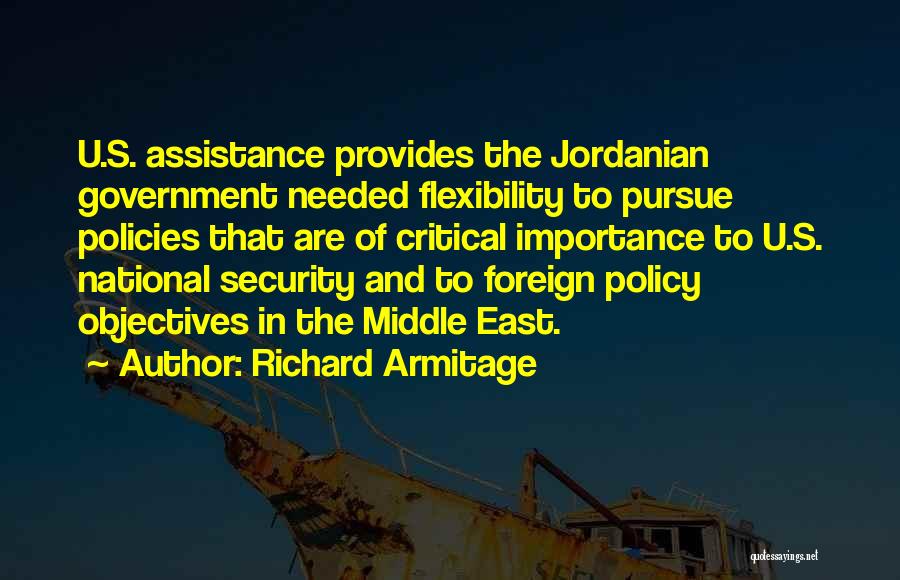 Jordanian Quotes By Richard Armitage