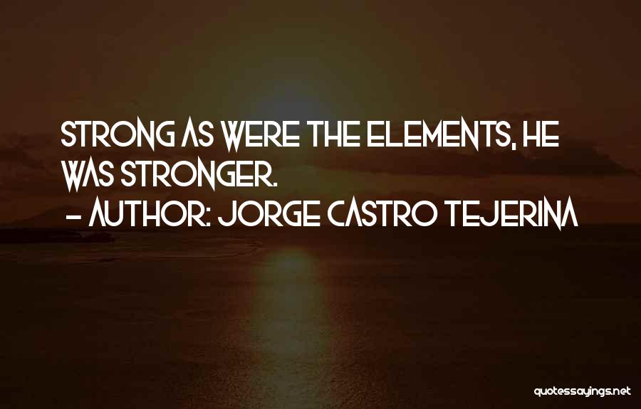 Jorge Castro Tejerina Quotes 2035726