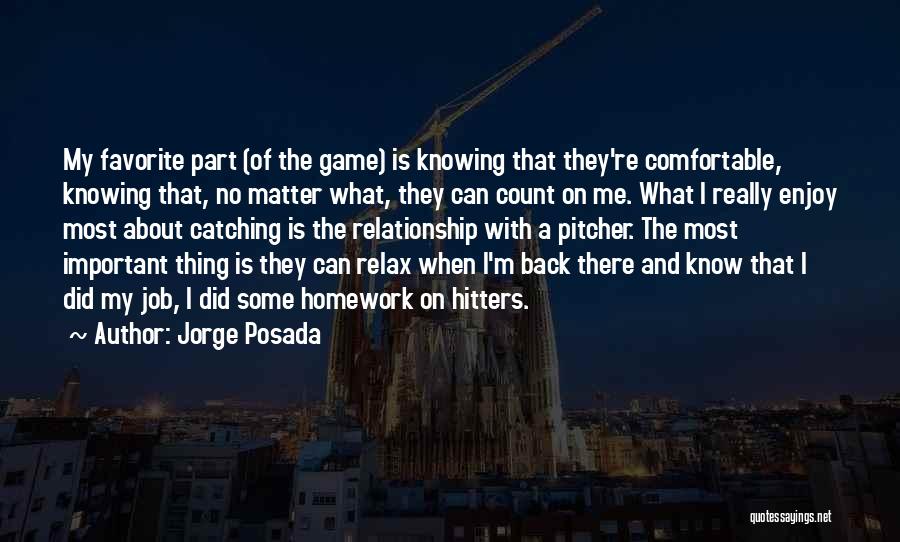 Jorge Posada Quotes 1162010