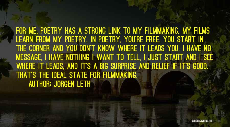 Jorgen Leth Quotes 216366