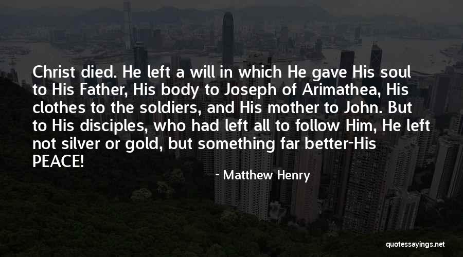 Jorinapeka Quotes By Matthew Henry Jorinapeka Quotes By Matthew Henry
