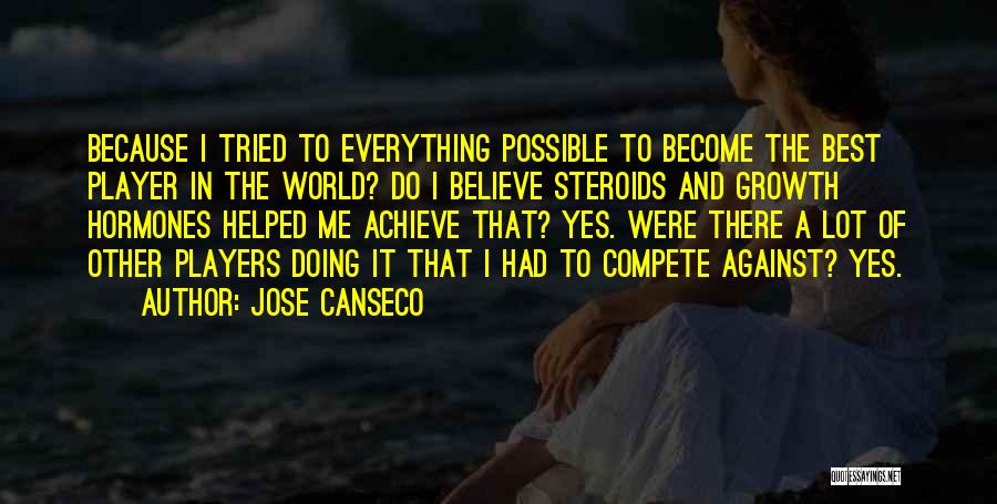 Jose Canseco Quotes 231912