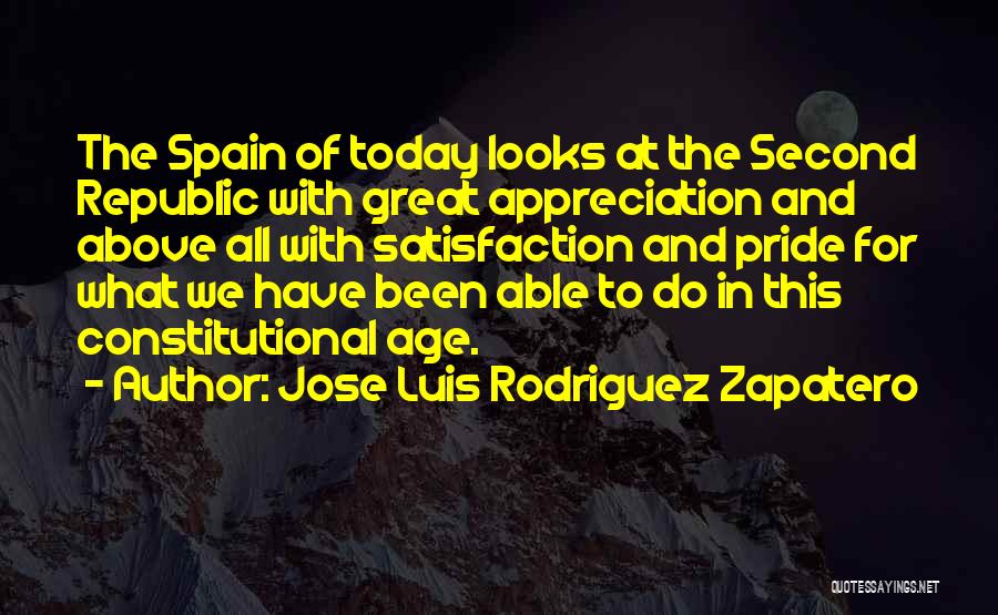 Jose Luis Rodriguez Zapatero Quotes 1494329