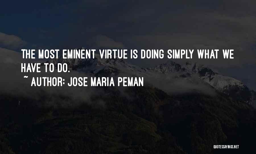 Jose Quotes By Jose Maria Peman
