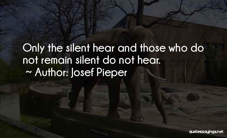 Josef Pieper Quotes 812743