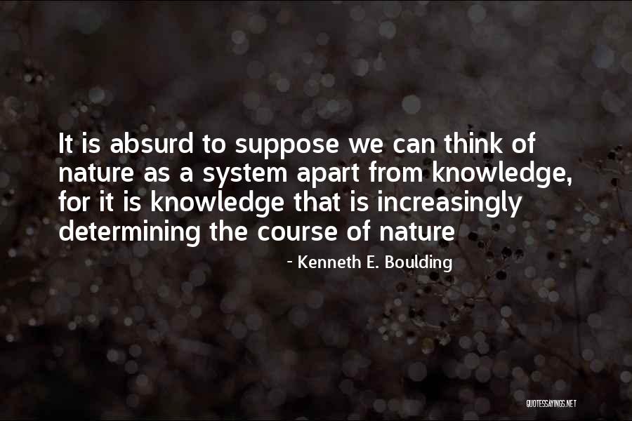 Joseffy Pianist Quotes By Kenneth E. Boulding