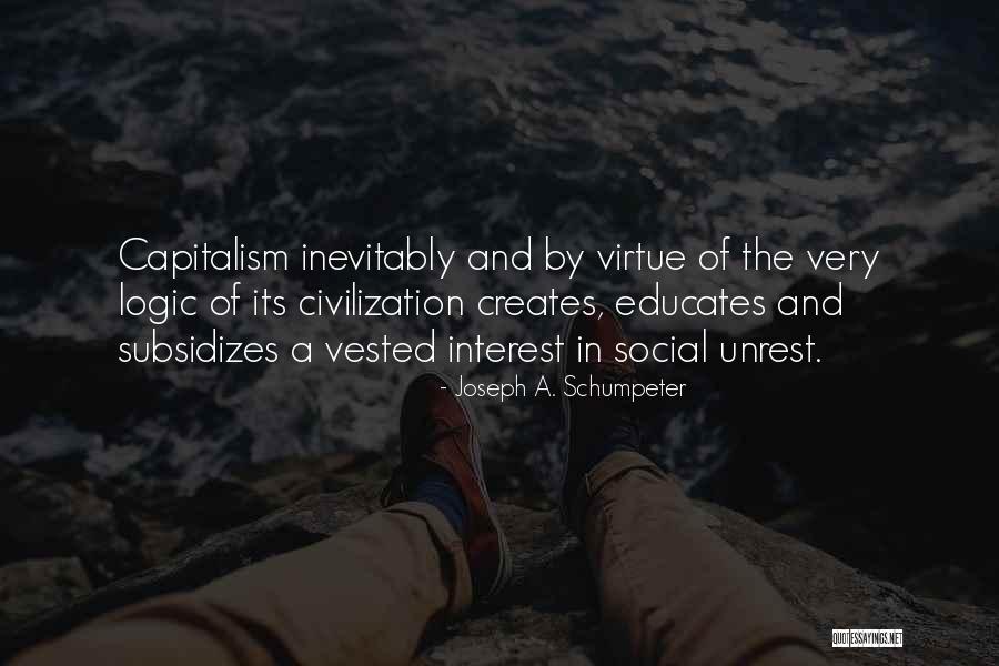 Joseph A. Schumpeter Quotes 1189507 Joseph A. Schumpeter Quotes 1189507