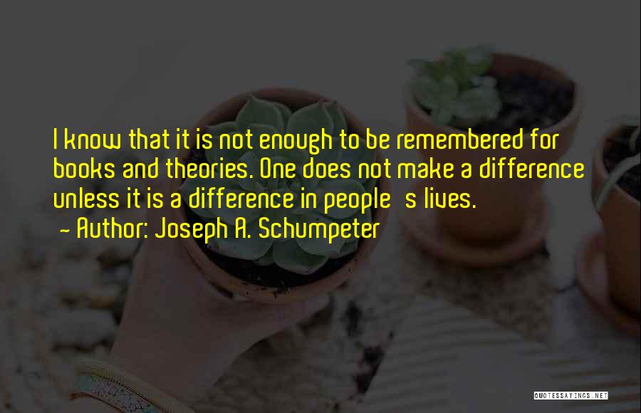 Joseph A. Schumpeter Quotes 733316