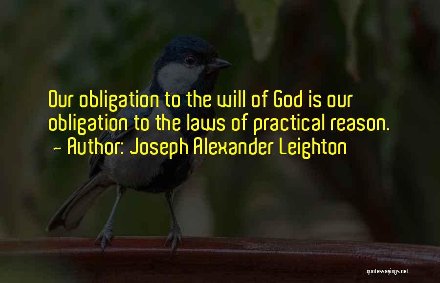 Joseph Alexander Leighton Quotes 1504031