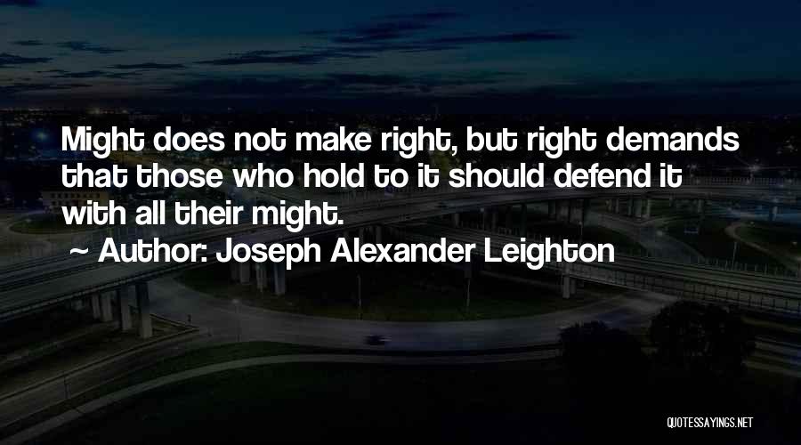 Joseph Alexander Leighton Quotes 1806614