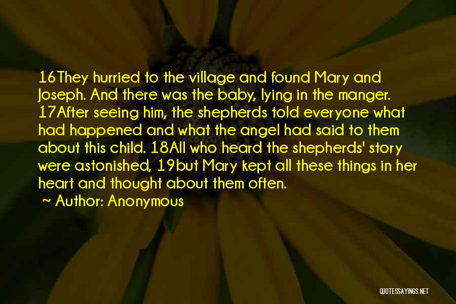 Joseph And Mary Quotes By Anonymous