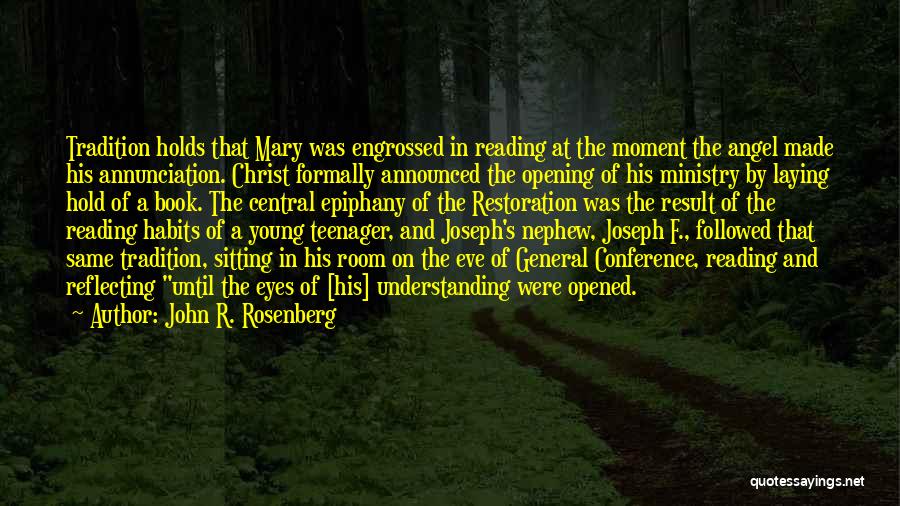 Joseph And Mary Quotes By John R. Rosenberg