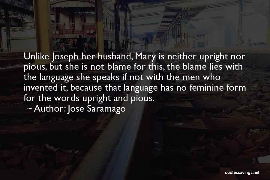 Joseph And Mary Quotes By Jose Saramago