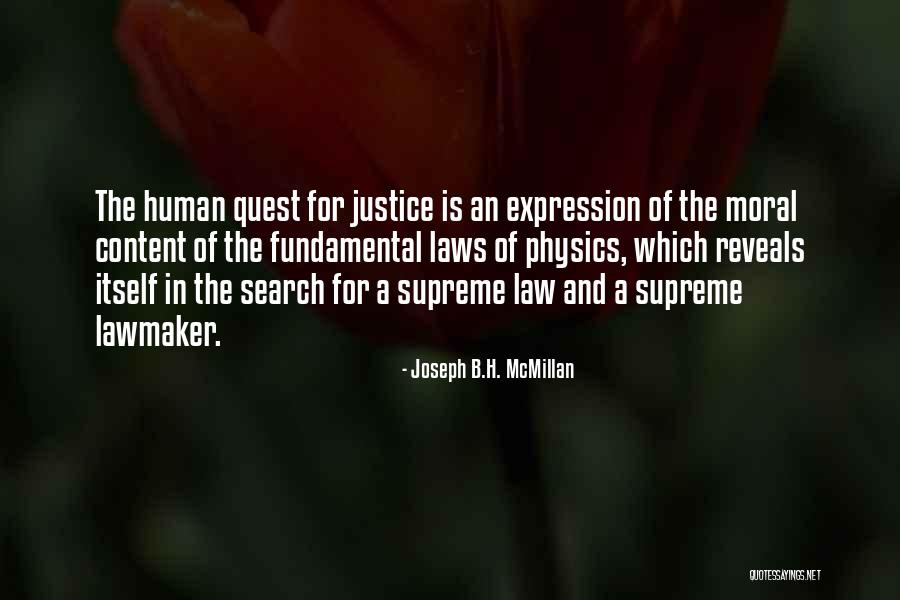 Joseph B.H. McMillan Quotes 2078657