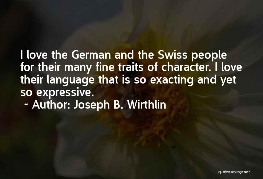 Joseph B. Wirthlin Quotes 146704