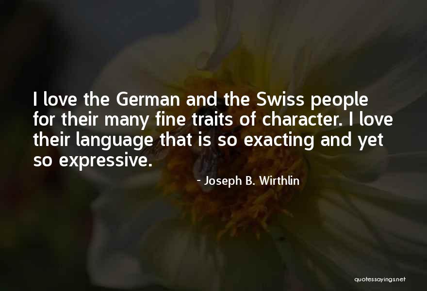 Joseph B. Wirthlin Quotes 146704