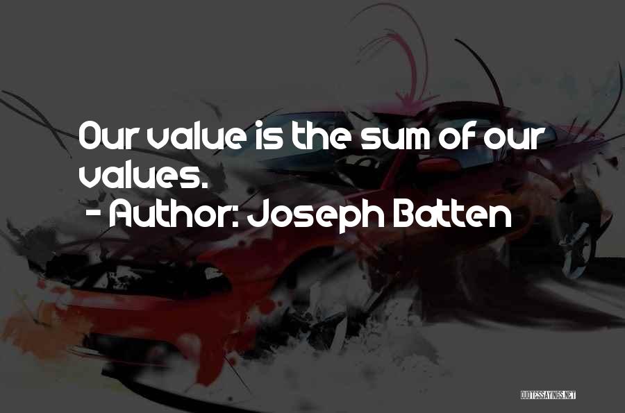 Joseph Batten Quotes 167904