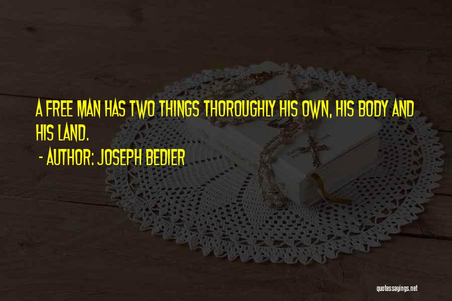 Joseph Bedier Quotes 434620