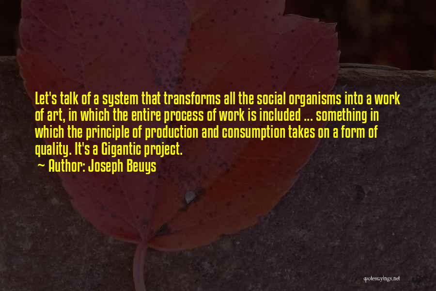 Joseph Beuys Quotes 1421906