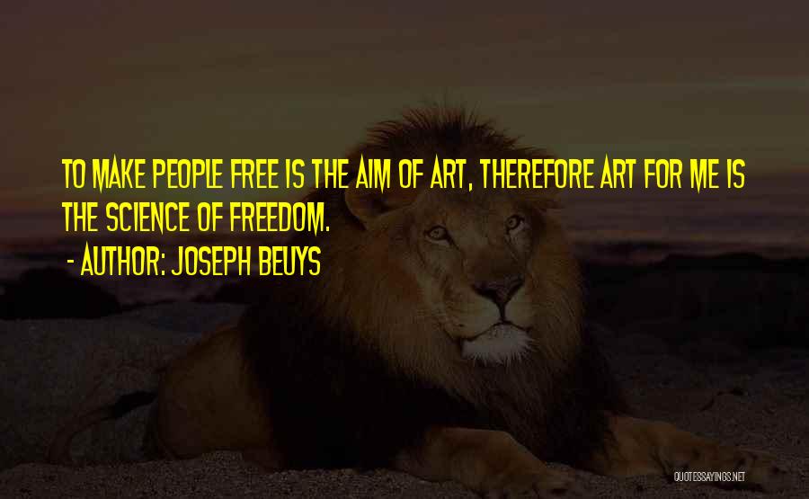 Joseph Beuys Quotes 2250252
