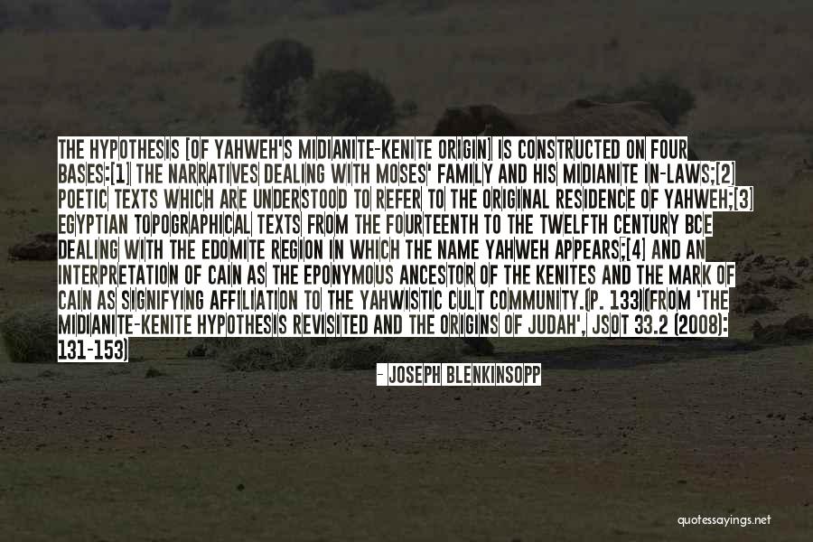 Joseph Blenkinsopp Quotes 1860188 Joseph Blenkinsopp Quotes 1860188