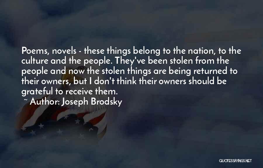 Joseph Brodsky Quotes 488186