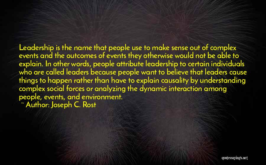 Joseph C. Rost Quotes 1364713