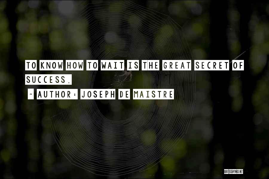 Joseph De Maistre Quotes 207920