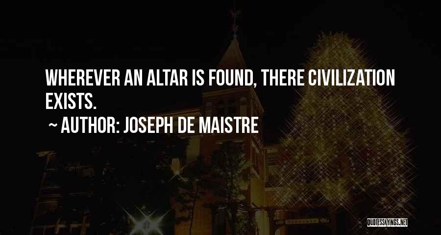 Joseph De Maistre Quotes 637678