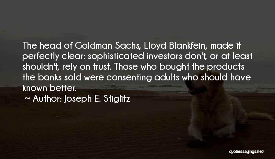 Joseph E. Stiglitz Quotes 1228228