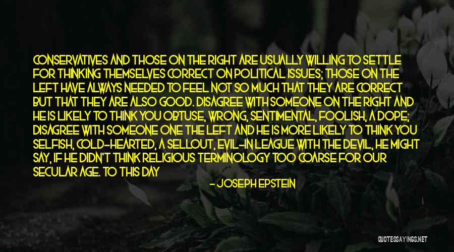 Joseph Epstein Quotes 415083